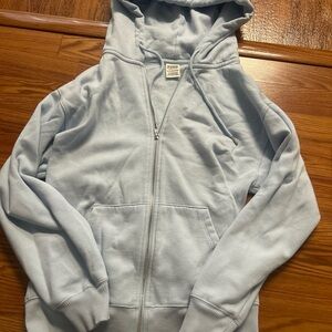 Victoria’s Secret pink premium fleece full zip up hoodie size extra small